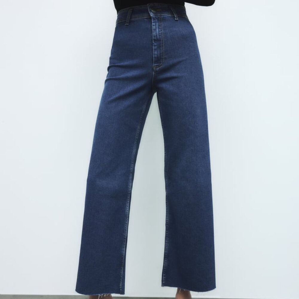 Zara Marine Jeans in Blue